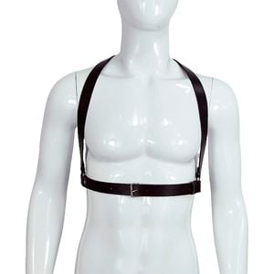 Harness Masculino Com Spikes 2,5 X 100cm Sexy Import