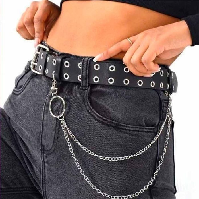 Harness Cinto Detalhes Em Correntes 7 Sexy Import