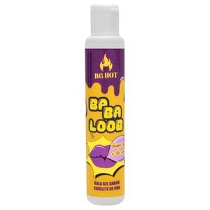 Babaloob Bala Gel Sabor Uva 40g Banho De Gata