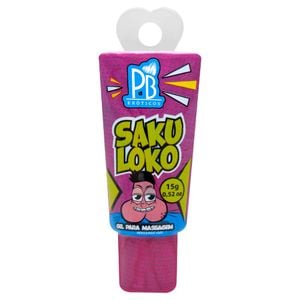 Saku Loko Gel Excitante Masculino 15g Pb La Pimienta