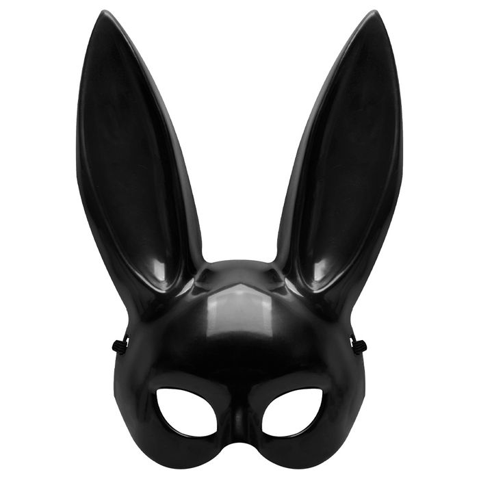 Máscara Coelha Em Plástico Abs Grande Yaffa