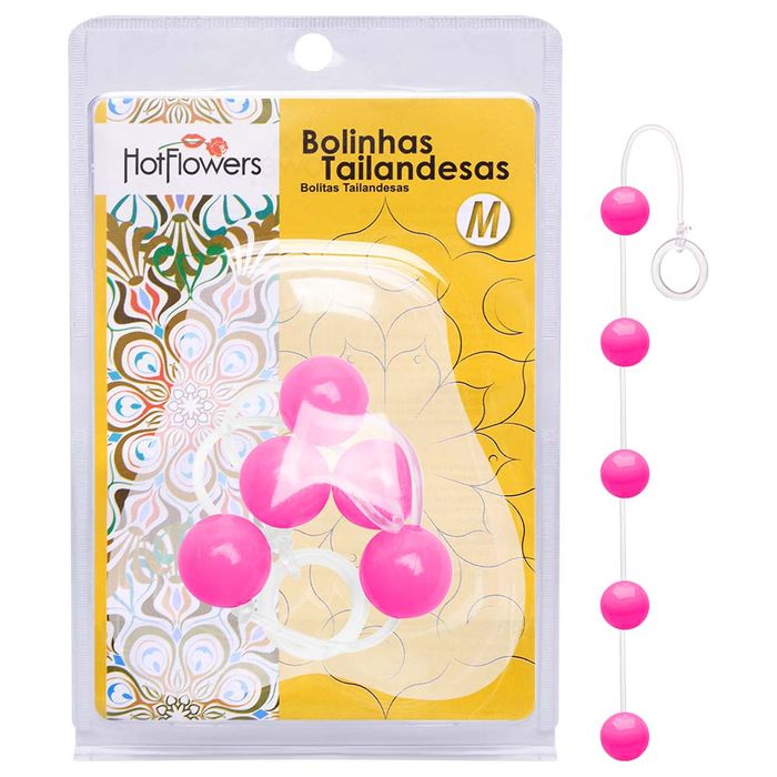 Bolinha Tailandesa Média Hot Flowers