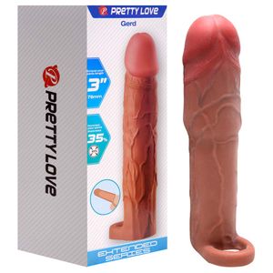 Capa Peniana Gerd 19,5 X 4cm Pretty Love Sexy Import