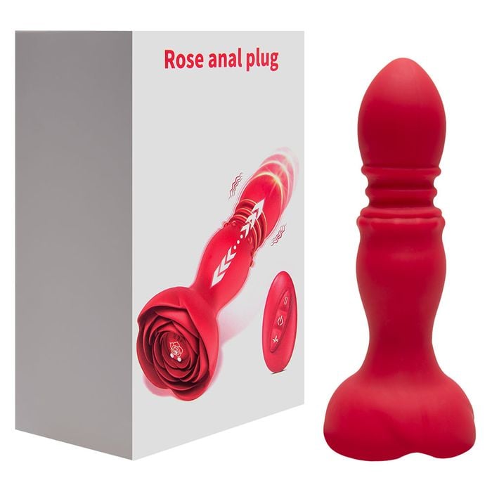 Plug Anal Vai E Vem Com Controle Remoto Sexy Import