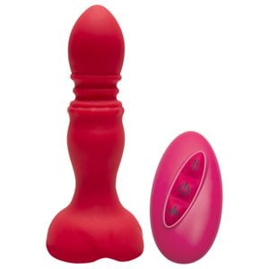 Plug Anal Vai E Vem Com Controle Remoto Sexy Import