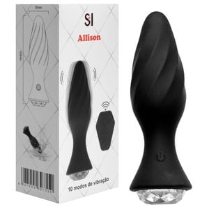 Plug Anal Vibrador Controle Remoto Sexy Import