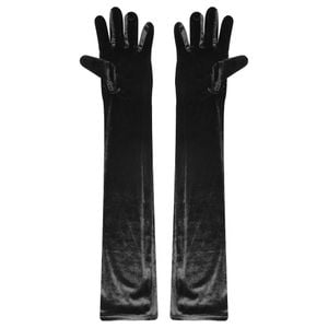 Luvas Longas Veludo Sensual Yaffa