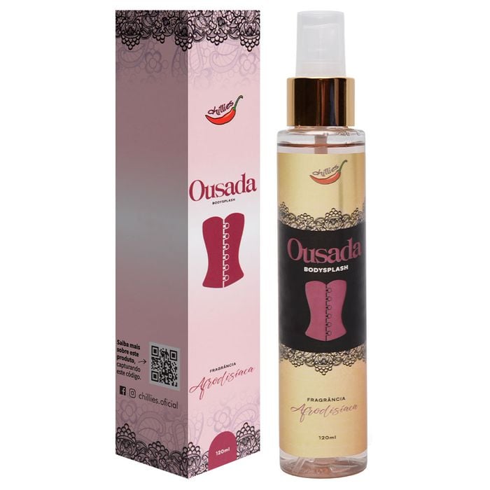 Ousada Body Splash Afrodisíaco 120ml Chillies