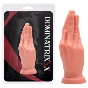 Plug Anal Mãozinha Maciço 18,5 X 6,5cm Dominatrixxx