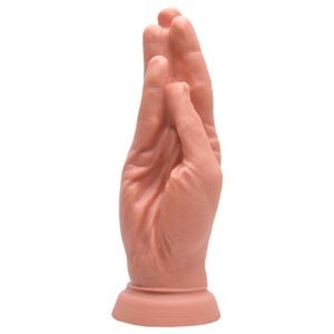 Plug Anal Mãozinha Maciço 18,5 X 6,5cm Dominatrixxx