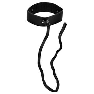 Coleira Grossa Couro Sado êxtase