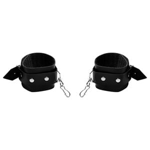 Kit Algema Bracelete E Chicote Couro Sado êxtase