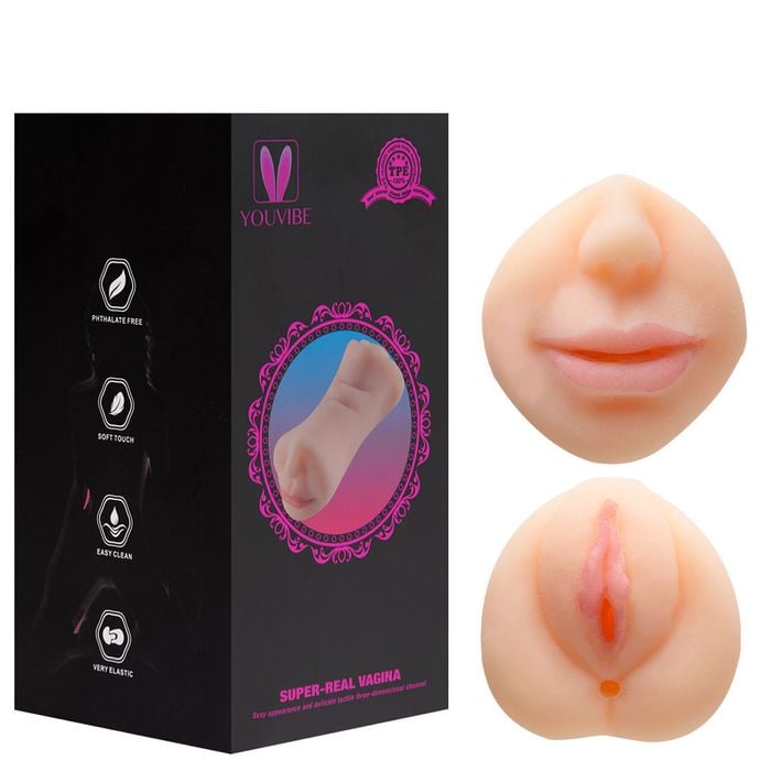 Masturbador Boca Vagina Cyberskin Youvibe Vipmix