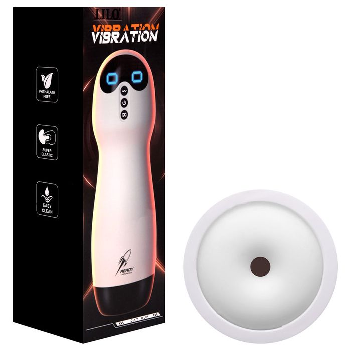 Masturbador Cat Cup 10 Modos De Vibrações Lilo Vipmix