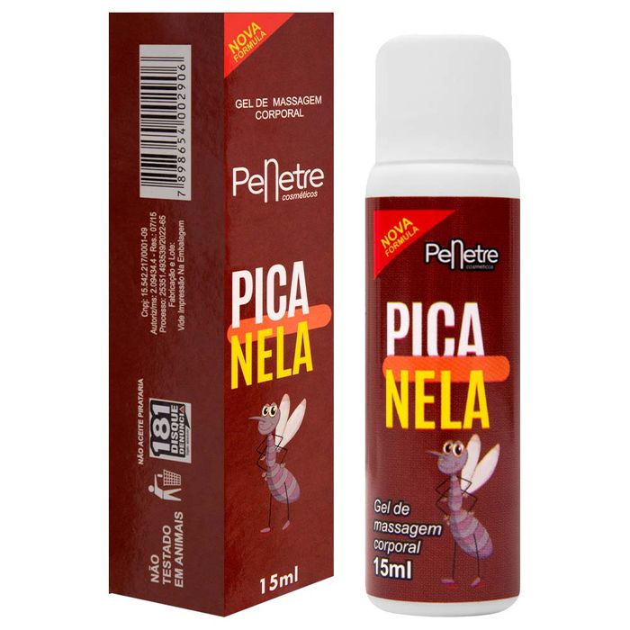Picanela Gel Lubrificante Sexo Oral 15ml Penetre