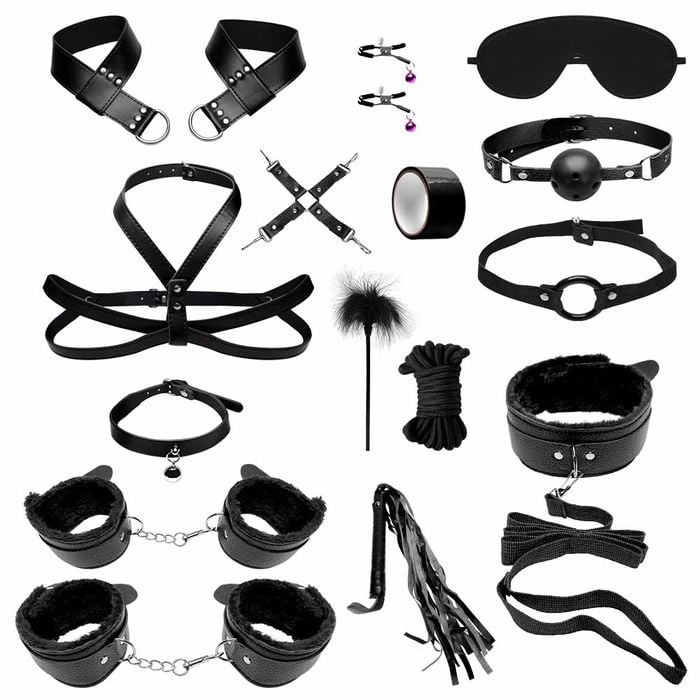 Kit Sado Bondage 15 Produtos Youvibe Vipmix
