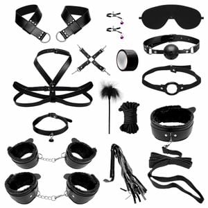 Kit Sado Bondage 15 Produtos Youvibe Vipmix