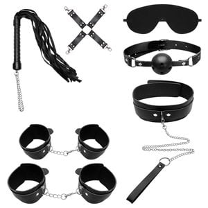 Kit Sado Bondage 7 Itens Youvibe Vipmix