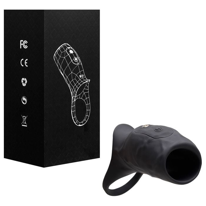 Meia Capa Peniana Com 10 Modos De Vibração Vipmix