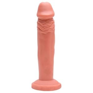 Pênis De Borracha P Maciço 16,5 X 3,2cm Dominatrixxx
