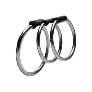 Kit 3 Anéis Peniano Alumínio Sexy Import