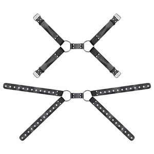 Harness Masculino 5 Couro 3 X 100cm Sexy Import