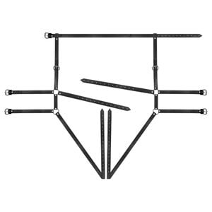 Harness Cinta Liga De Couro 2 Sexy Import