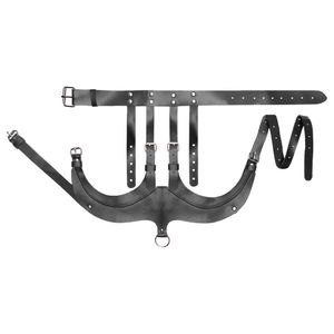 Harness Contorno De Busto Em Couro 10 Sexy Import