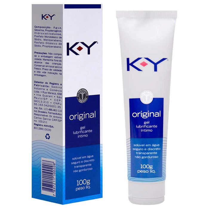 K-y Original Lubrificante Bisnaga 100g Ky
