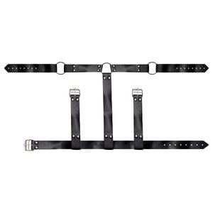 Harness Ombros E Cintura Em Couro Sexy Import
