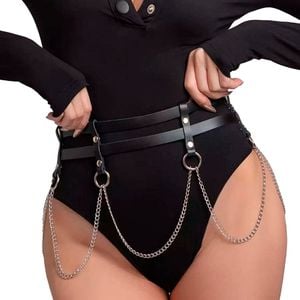 Harness Cinto Detalhes Em Correntes 5 Sexy Import