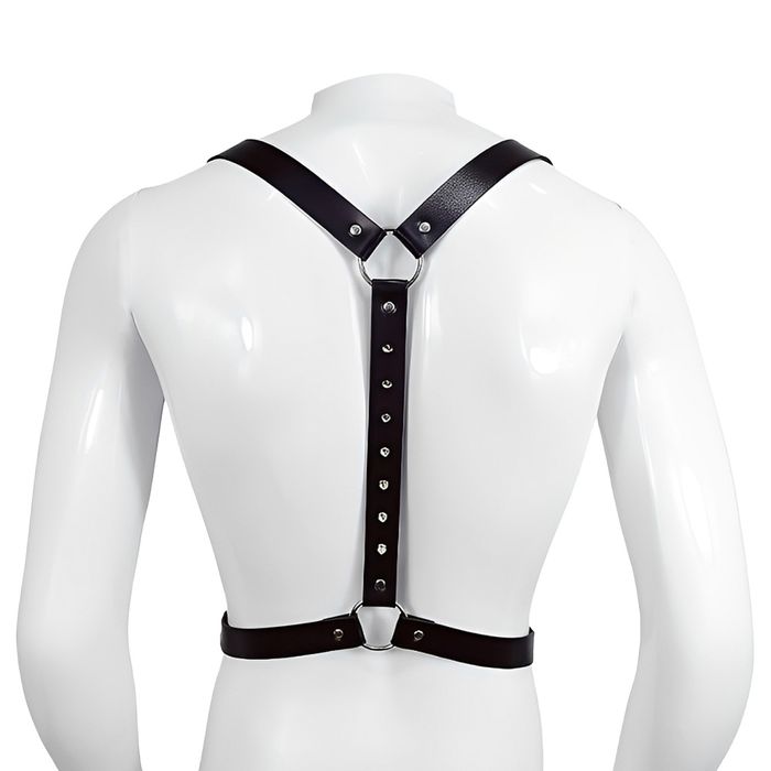 Harness Masculino Com Spikes 2,5 X 100cm Sexy Import