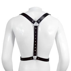 Harness Masculino Com Spikes 2,5 X 100cm Sexy Import