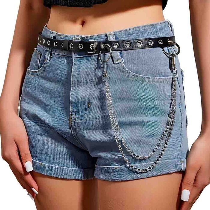 Harness Cinto Detalhes Em Correntes 3 Sexy Import