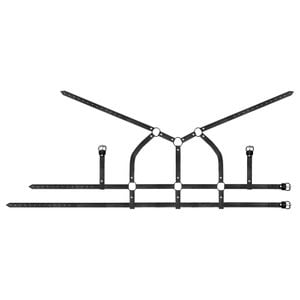 Harness Contorno De Busto Couro 3 Sexy Import
