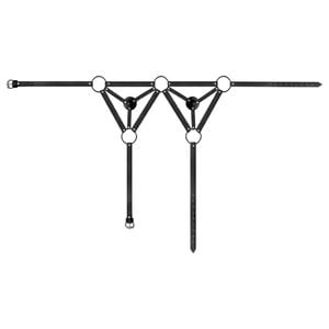 Harness Contorno De Busto Em Couro 7 Sexy Import