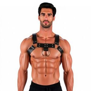 Harness Masculino Argolas 3,5 X 100cm Sexy Import