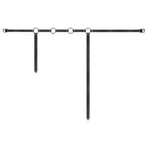 Harness Pescoço E Cintura Couro 2 Sexy Import