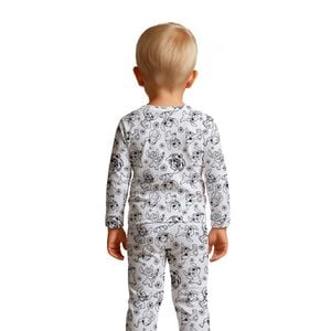 Pijama Infantil Liam Colorir Stitch Gota De Sonho
