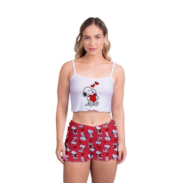 Pijama Virgínia Snoop Love Gota De Sonho