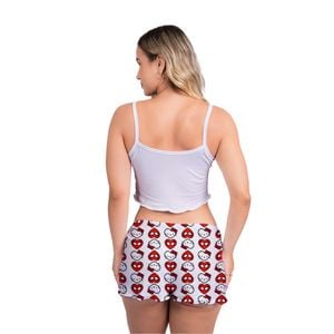 Pijama Virgínia Hello Kitty Spider Gota De Sonho
