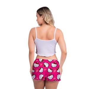 Pijama Virgínia Hello Kitty Pink Gota De Sonho
