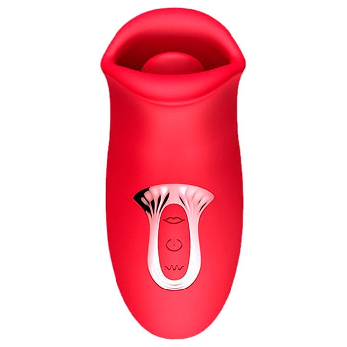 Vibrador Boca 2 Recarga Via Usb 10 Vibrações Yaffa