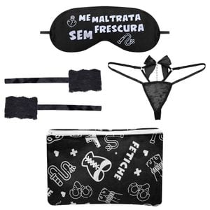 Kit Fetiche Me Maltrata Sem Frescura Pimenta Sexy