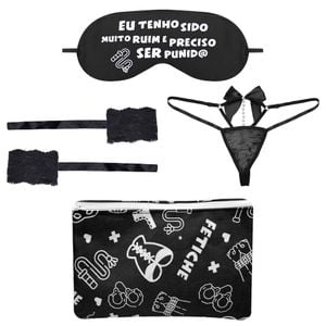 Kit Fetiche Preciso Ser Punida Pimenta Sexy