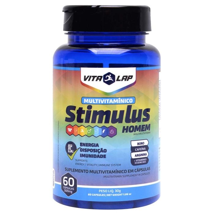 Stimulus Homem Suplemento Masculino 60 Cápsulas La Pimienta