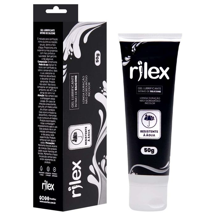Gel Lubrificante íntimo De Silicone 50g Rilex