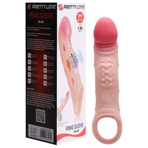 Capa Peniana Com Vibração Brad Pretty Love Vipmix