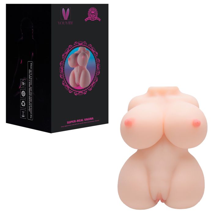 Masturbador Meio Corpo E Vagina Youvibe Vipmix