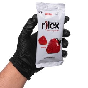 Preservativo Morango 06 Unidades Rilex